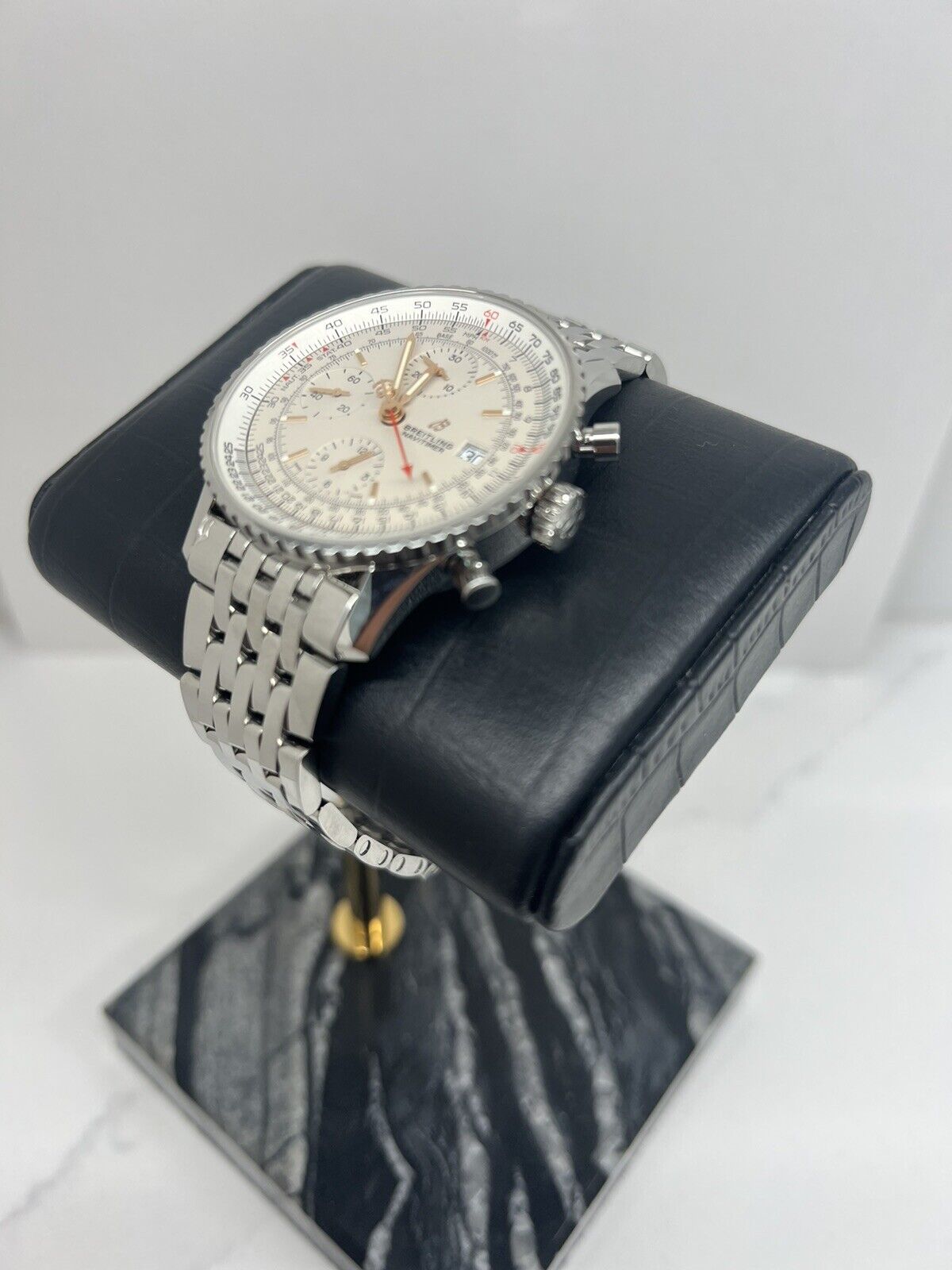 Breitling Navitimer 1 Steel Silver Dial Automatic Mens Watch A13324121G1A1