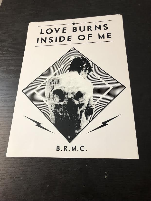 Black Rebel Motorcycle Club Euro Poster L.B.I.O.M 15inX10in