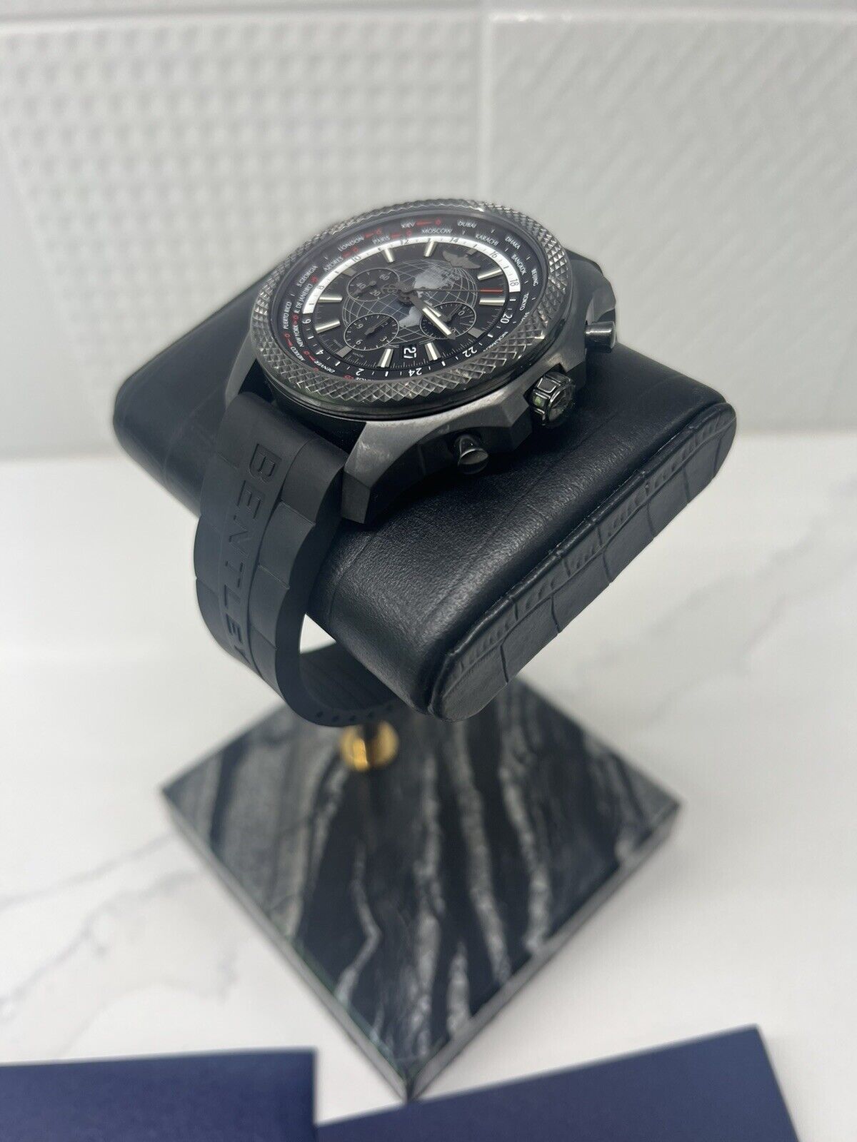 Breitling Bentley World Time Automatic Chronometer Watch MB0521V4/BE46-244S
