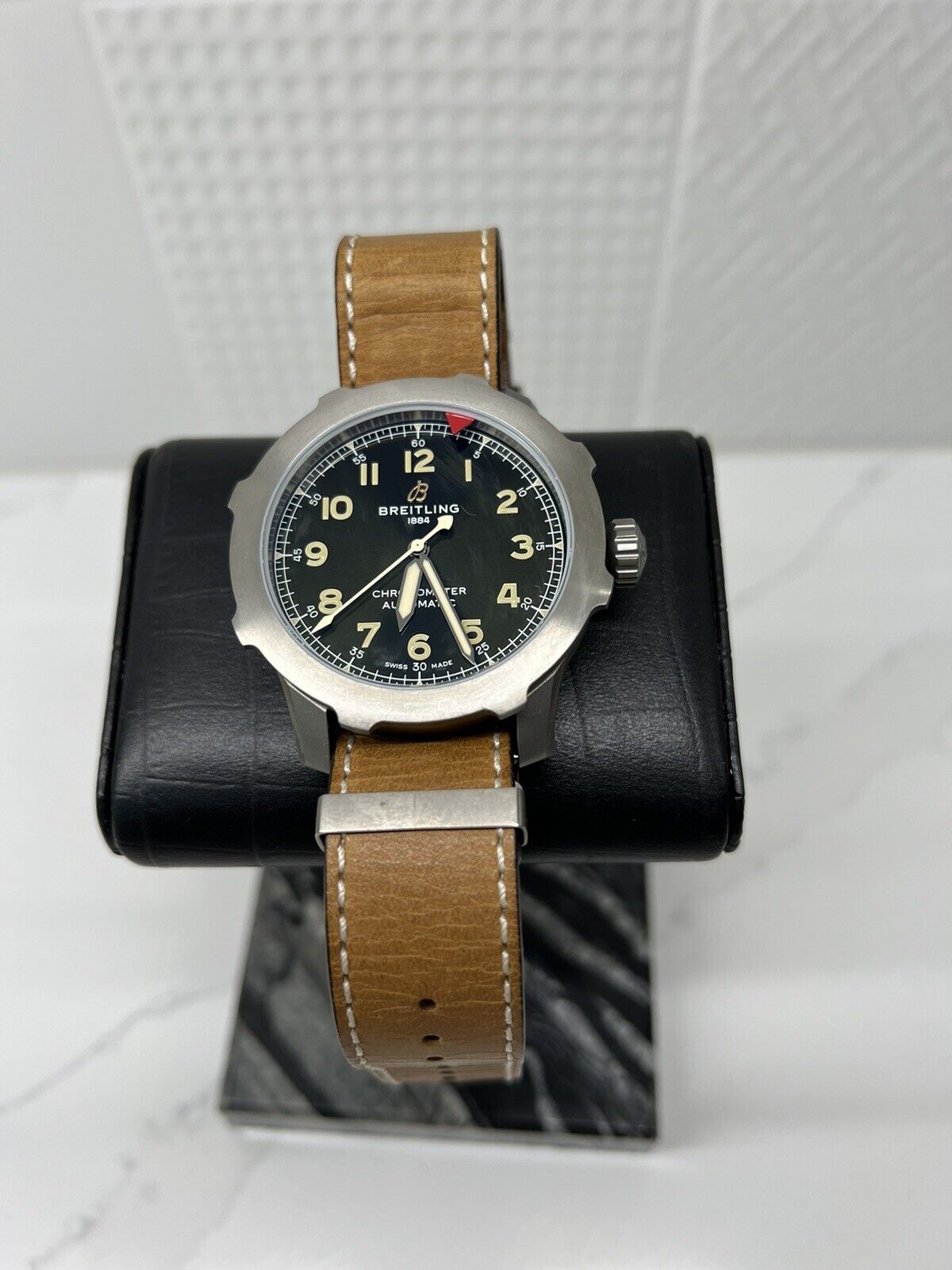Breitling Aviator Super 8 B20 Titanium Automatic 46mm Mens Watch EB2040101L1X1