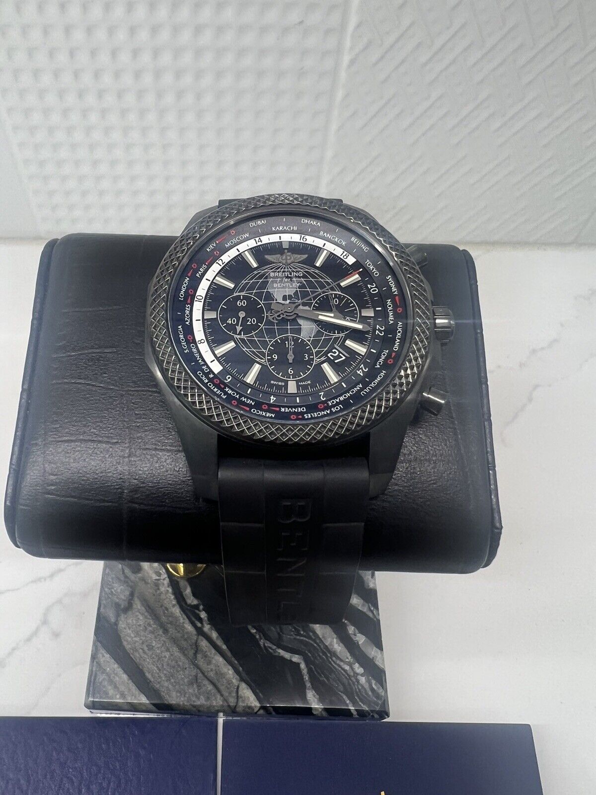 Breitling Bentley World Time Automatic Chronometer Watch MB0521V4/BE46-244S