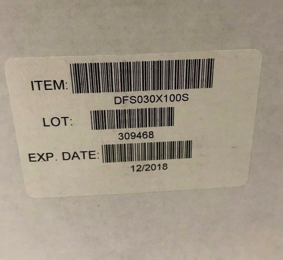 Dentsply Duraforce Sheets 5"x5" .030 Pkg Of 100 DFS030X100S EXP 12/2018