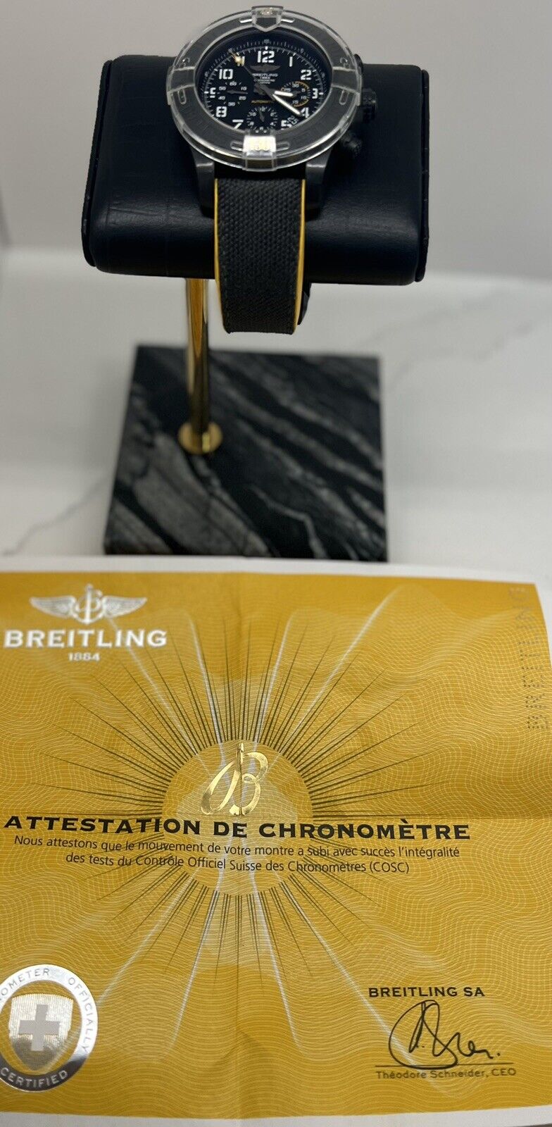 Breitling Avenger Hurricane 45mm, Black Dial, Ref # XB0180E4/BF31-284S.X NO BOX