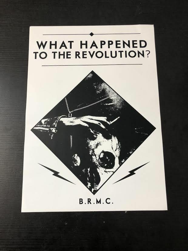Black Rebel Motorcycle Club Euro Poster W.H.T.T.R 15inX10in