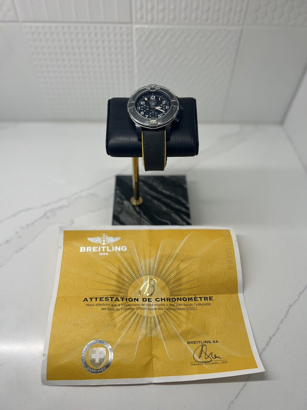 Breitling Avenger Hurricane 45mm, Black Dial, Ref # XB0180E4/BF31-284S.X NO BOX