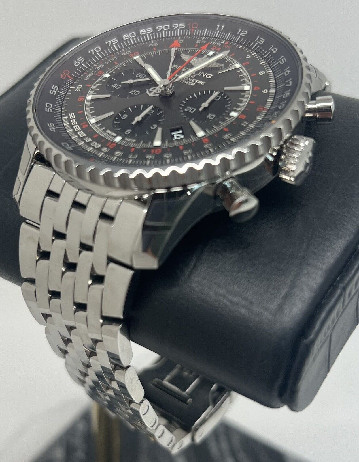 Breitling Navitimer GMT Automatic Men's Watch AB04413A/F573-201S