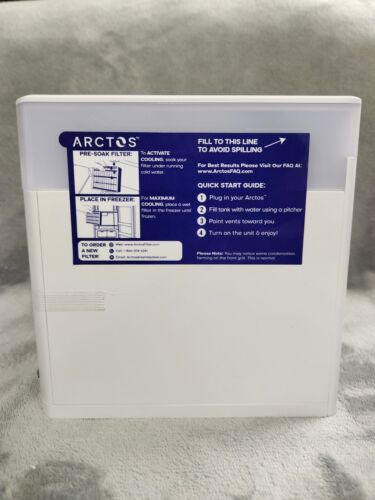 ARCTOS TVL2105 Tabletop Portable Air Cooler - White