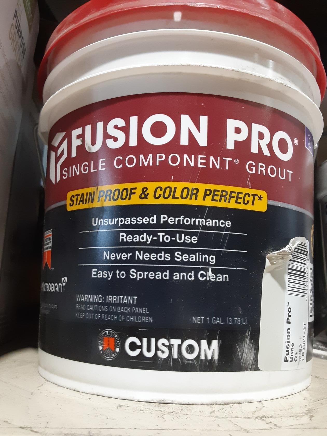 Custom 221332 FP3821-2T 1G Bone Fusion Pro Single Component Grout