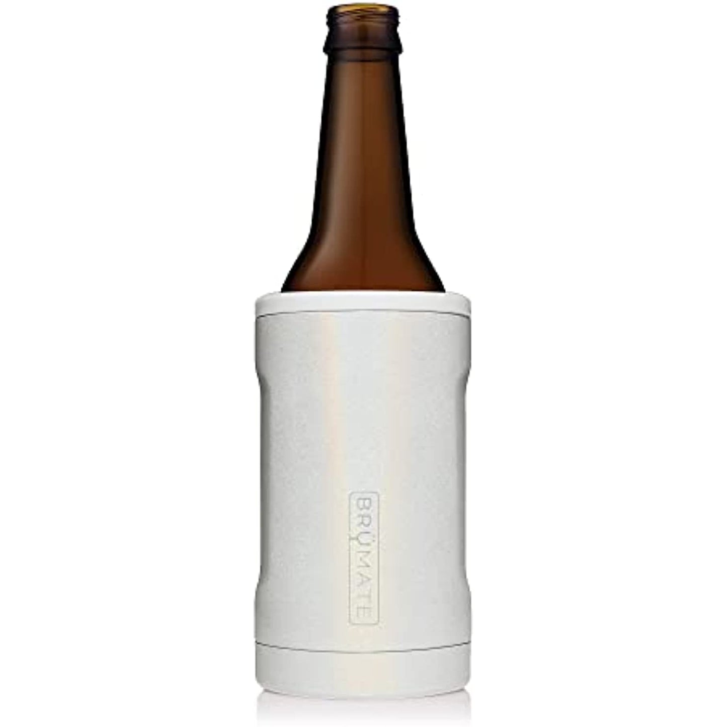 Brumate Hopsulator Bott’l Cooler in Glitter white