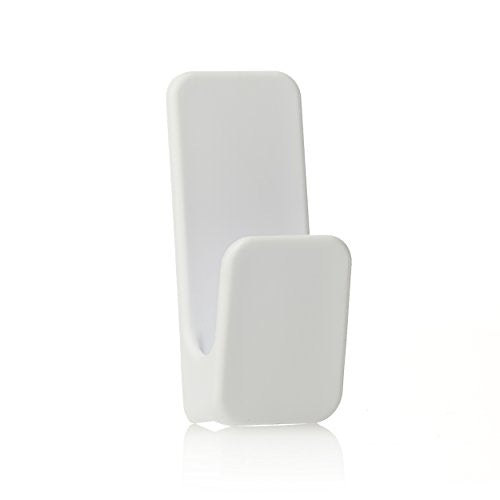 VELCRO Brand "HANG"ables Removable Wall Hooks Small, Holds 1 lb., White, 4-Pack