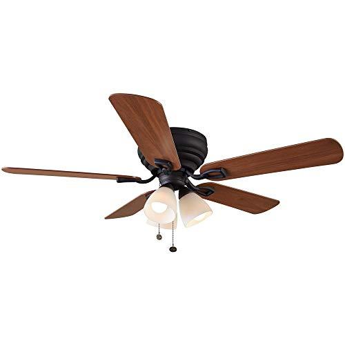 Hampton Bay 51732 52 in. Blair LED Oil-Rubbed Bronze Ceiling Fan