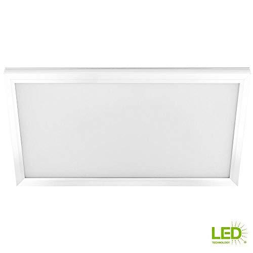 Commercial Electric 1 ft. x 2 ft. 23-Watt Dimmable White Integrated LED Edge-L..