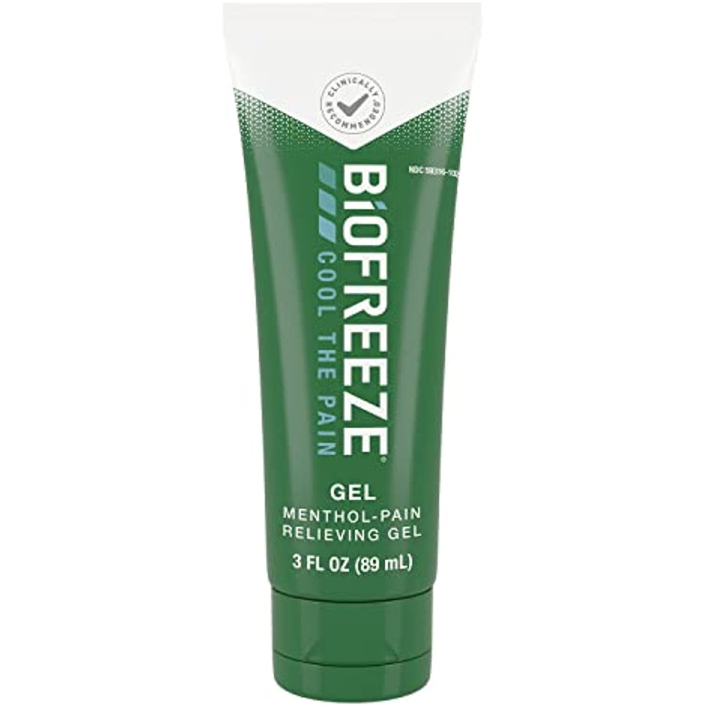 Biofreeze Pain Relief Gel, 3 oz. Tube (Pack of 3) FRESH EXP 1/2025