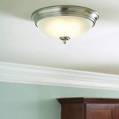Brushed Nickel LED Flushmount