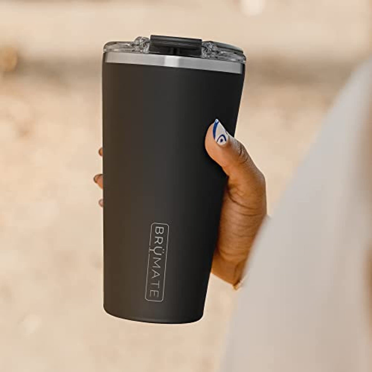 BrüMate Imperial Pint - 20oz 100% Leak-Proof Insulated Tumbler with Lid - Double