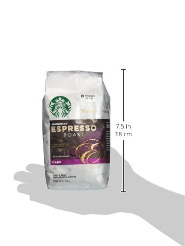 6 PACK Starbucks Espresso Whole Bean Coffee (12 oz. ea) Best Before July 2020