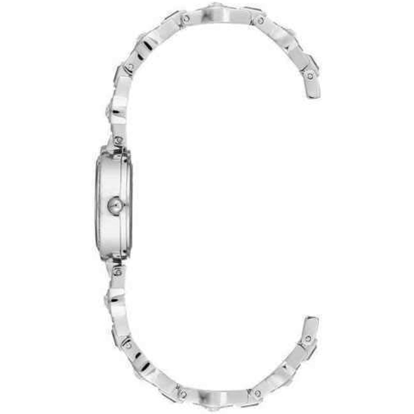 Badgley Mischka BA/1397MPSV Women's Silver-Tone Crystal Watch NO BOX