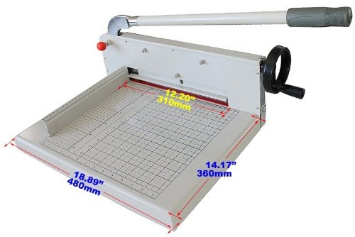 Brand New Heavy Duty All Steel 12.2in A4 Stack Paper Cutter Guillotine Trimmer