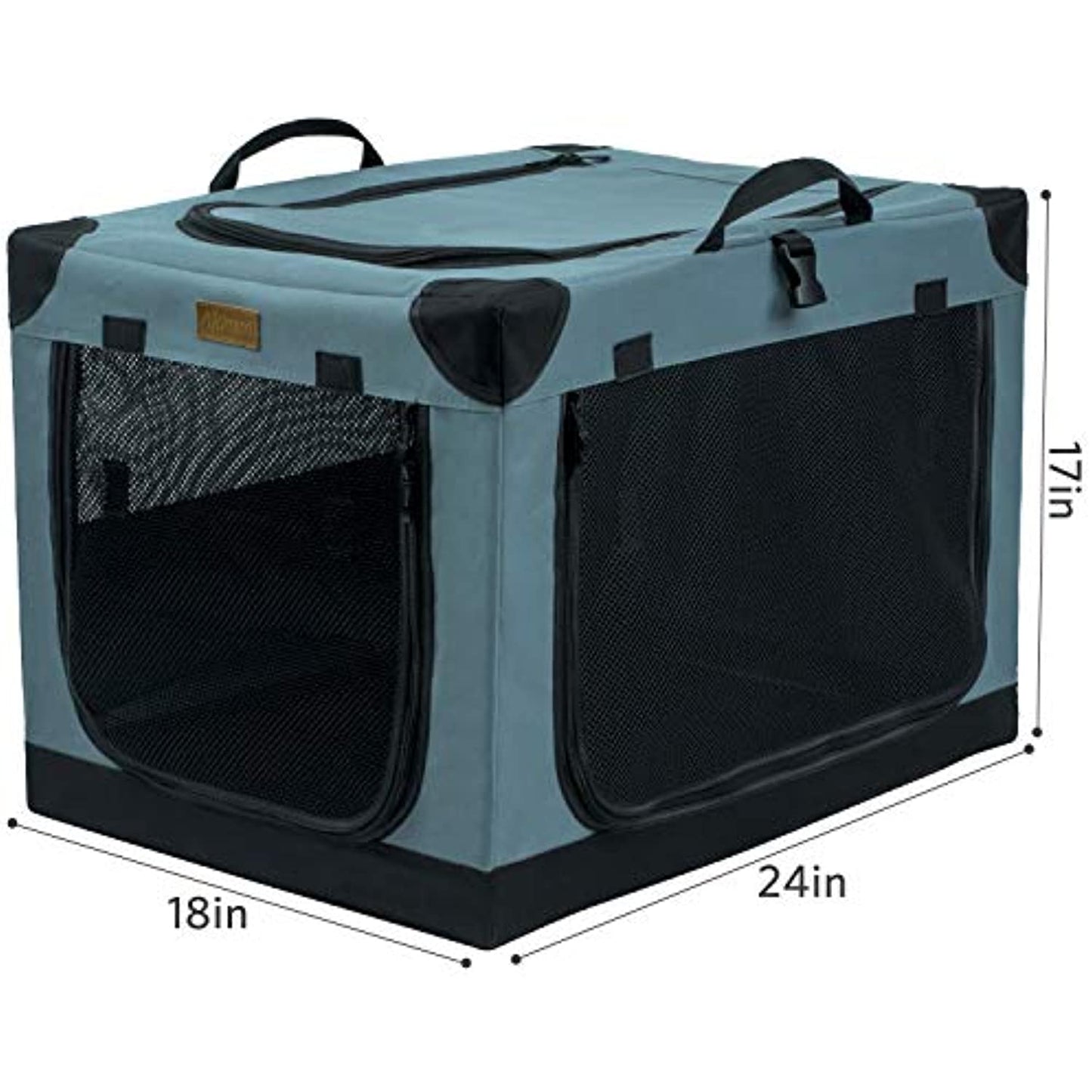 Akinerri Folding Soft Dog Pet Crate Kennel (*OPEN BOX*)
