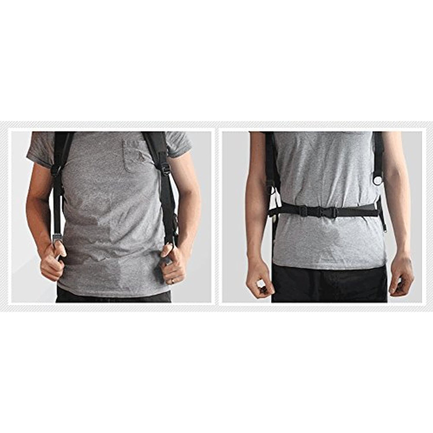 Bonvince 18.4" Laptop Backpack Fits Up to 18.4" Gamer Laptops Black