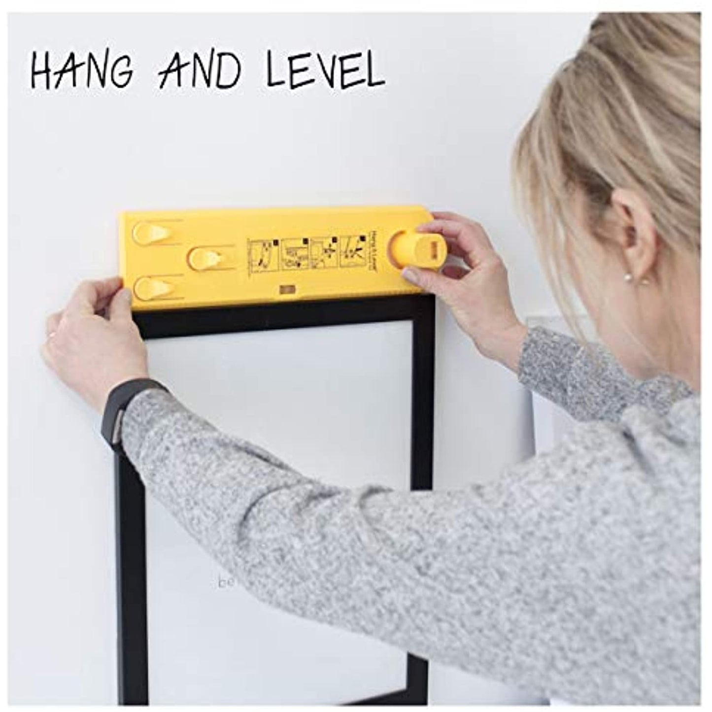 Under the Roof Decorating 5-100 Picture Hanging Tool, Yellow