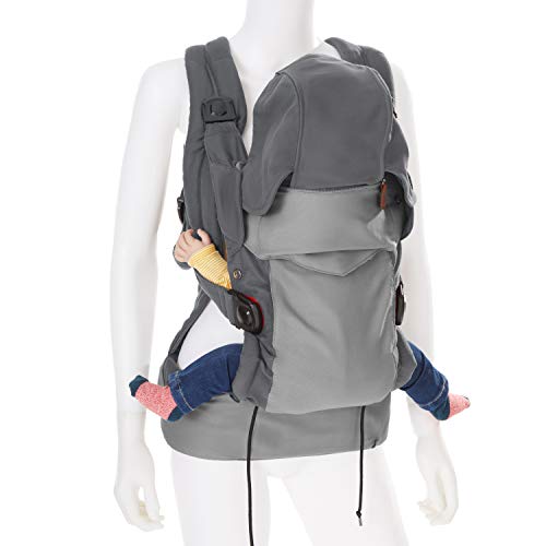 born free WIMA Baby Carrier - Baby Holder Carrier with Four Modes of use