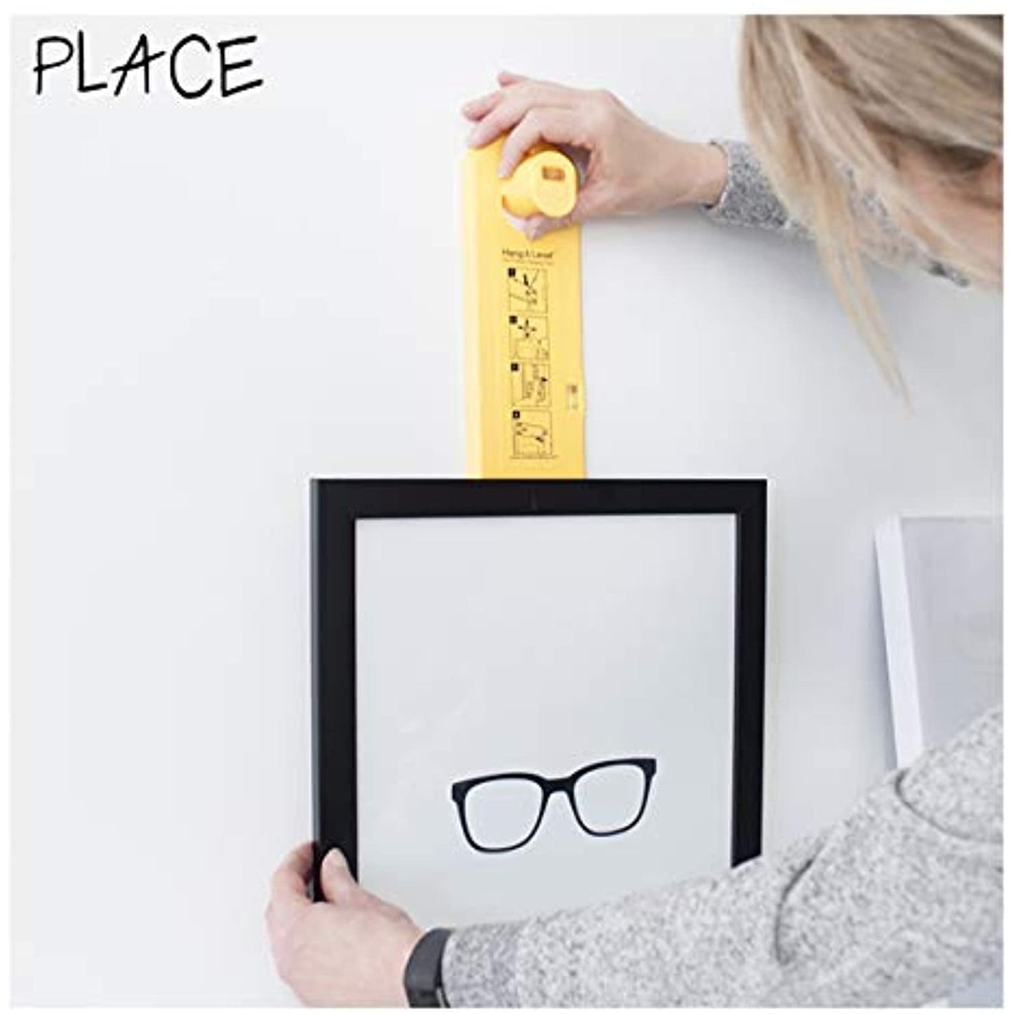 Under the Roof Decorating 5-100 Picture Hanging Tool, Yellow
