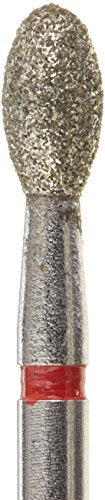 ValuDiamond V-379/023F Diamond Burs, Single Use/Multi-Use, Egg/Football, Fine