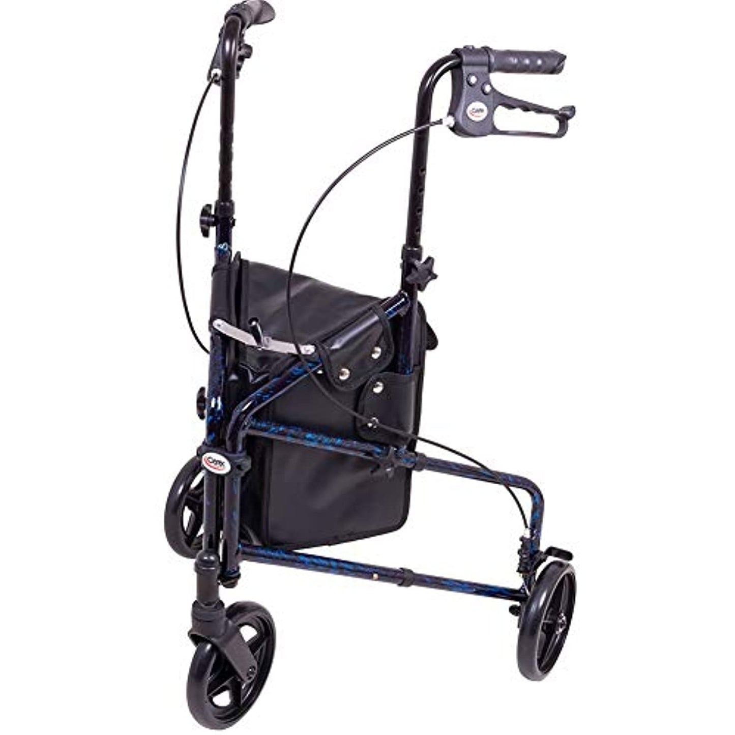 Trio Rolling Walker-with Adjustable height/ large storage bag- by CAREX -*USED*
