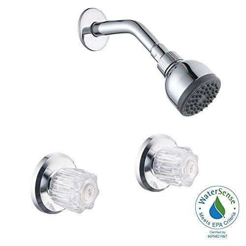 Glacier-Bay-Aragon-2-Handle-WaterSense-Shower-Faucet-Valve-Included-Chrome Glacier-Bay-Aragon-2-Handle-WaterSense-Shower-Faucet-Valve-Included-Chrome Glacier-Bay-Aragon-2-Handle-WaterSense-Shower-F