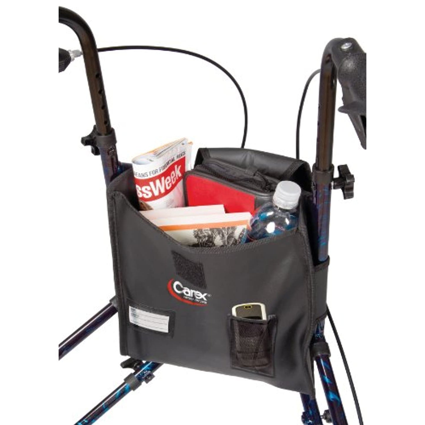 Trio Rolling Walker-with Adjustable height/ large storage bag- by CAREX -*USED*