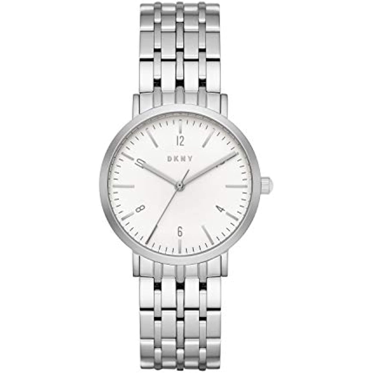 DKNY Women's Quartz Stainless Steel Silver-Toned Watch (Model: NY2502) NO BOX