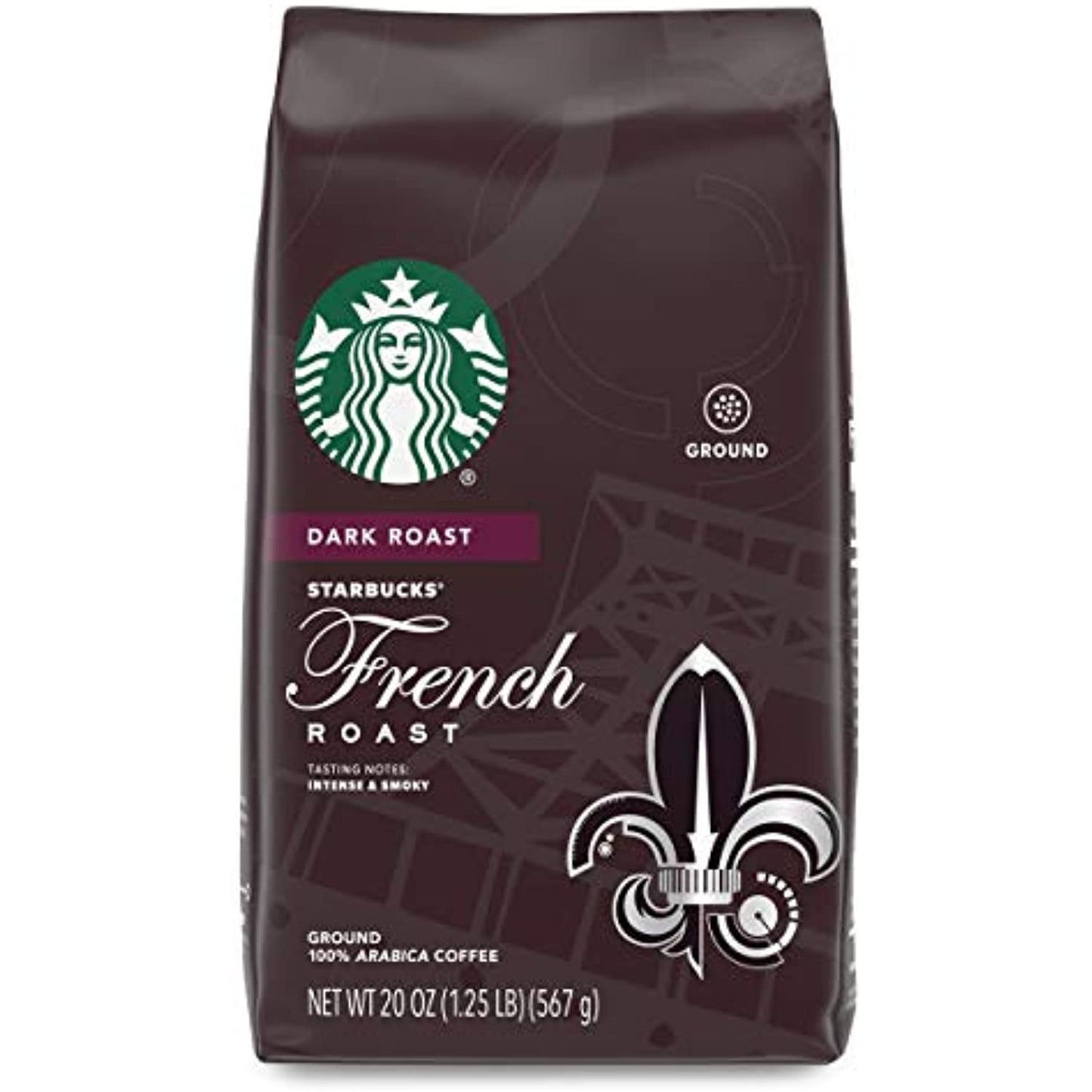 8 PACK 10 LBS Starbucks French Dark Roast Ground Best Before December 2020