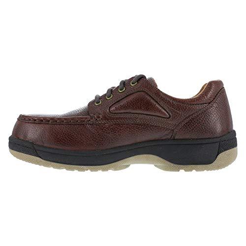 FS240 Florsheim Women's Eurocasual Safety Shoes - Dark Brown - 7.0\EW