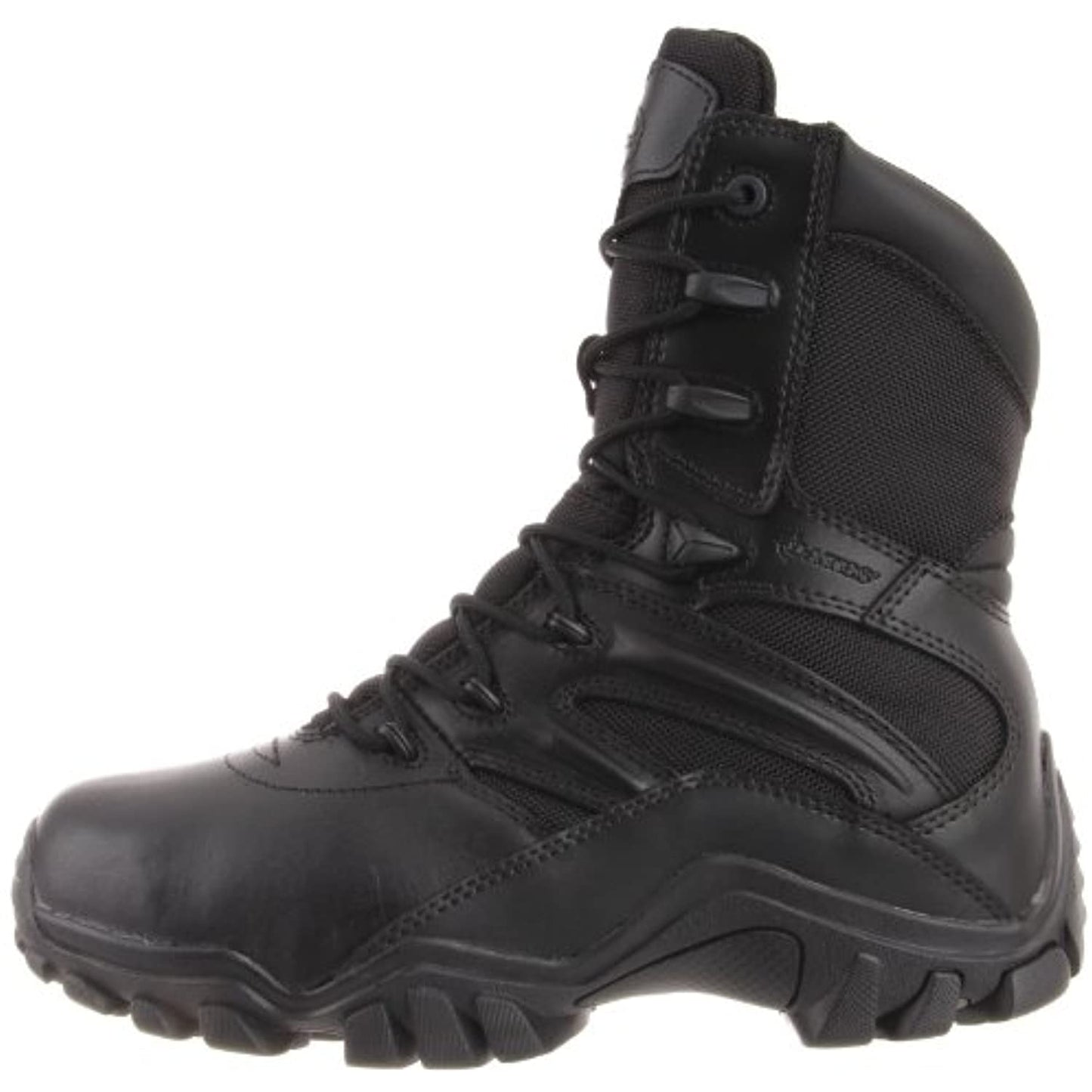 Bates Men's Delta-8 Side Zip, Black, 10 M US