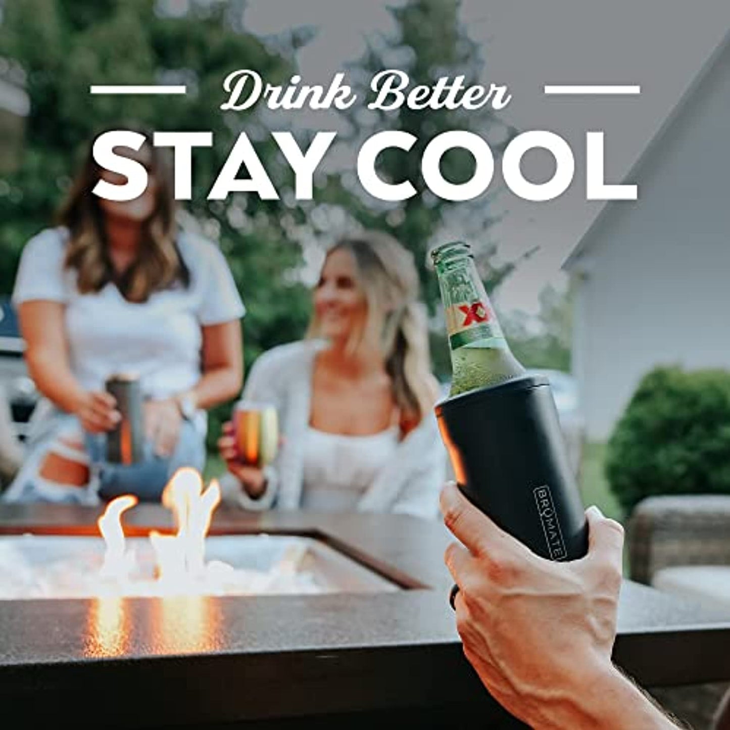 Brumate Hopsulator Bott’l Cooler in Glitter white