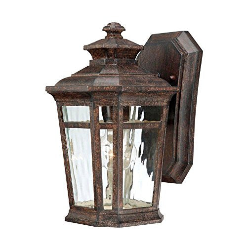 Home Decorators Collection Waterton 1-light Dark Ridge Bronze Outdoor Wall Mount Lantern