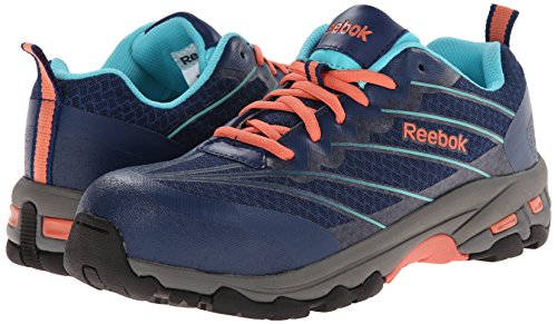 Reebok Work Women's Exline RB426 Work Shoe, Indigo Blue, 8 W US