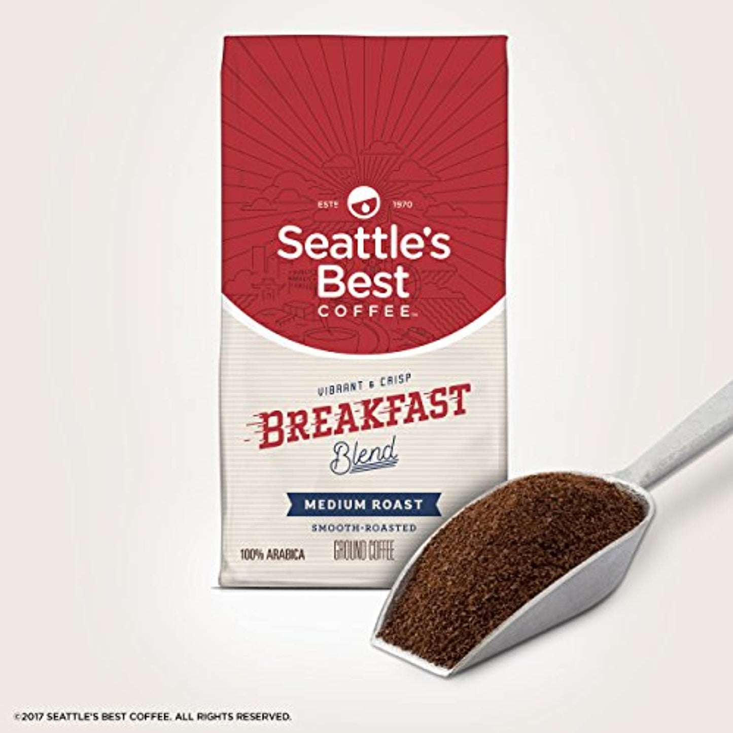 6 Pack Seattle's Best Breakfast Blend Ground Coffee 12oz Each Best Before 2/2021