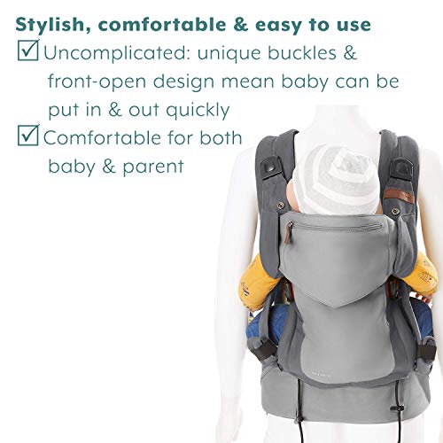 born free WIMA Baby Carrier - Baby Holder Carrier with Four Modes of use
