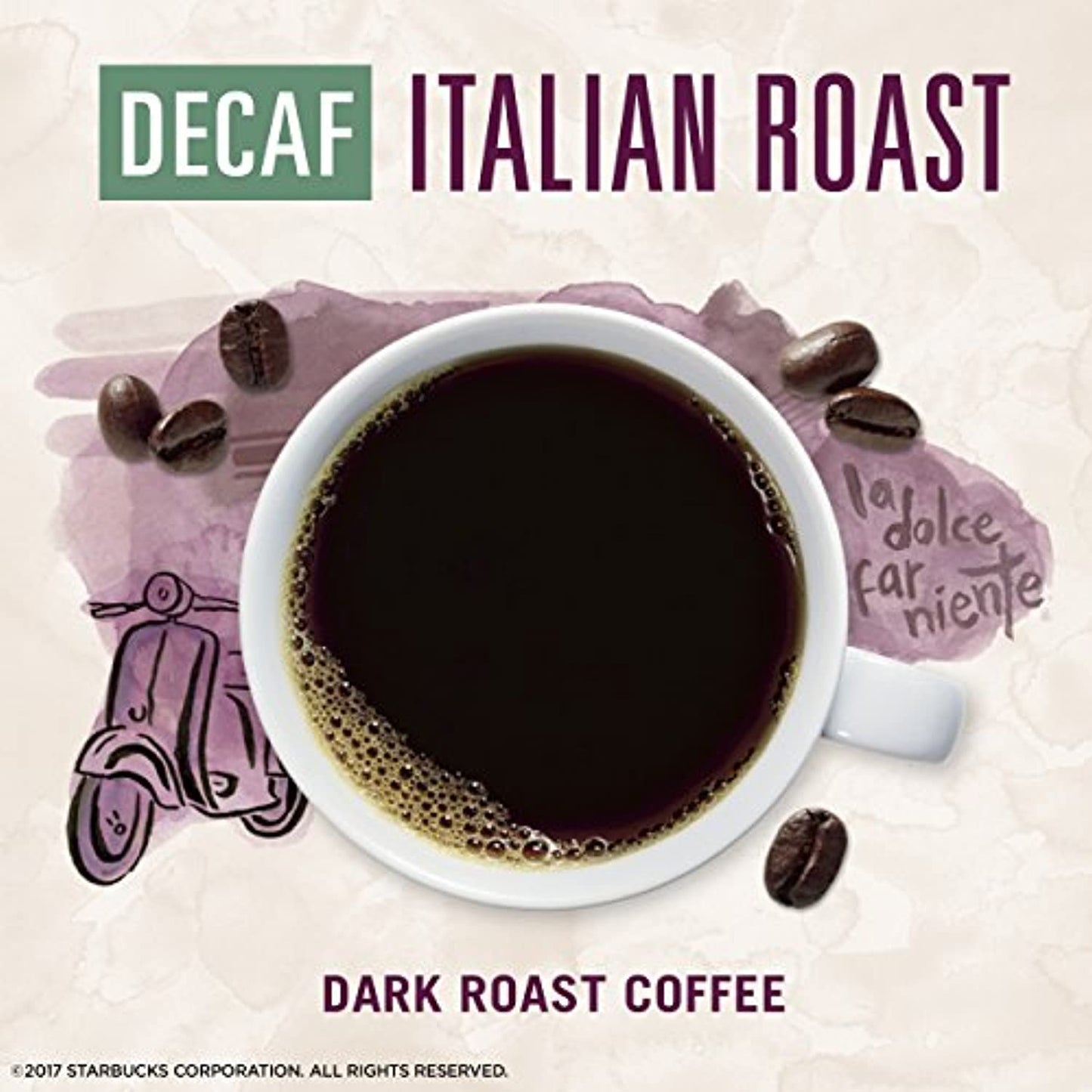 84 COUNT Starbucks VIA Instant Coffee Decaf Italian Roast Best By September 2020
