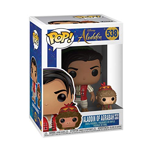 Funko Pop! Disney: Aladdin Live Action - Aladdin with Abu *Dented Box*