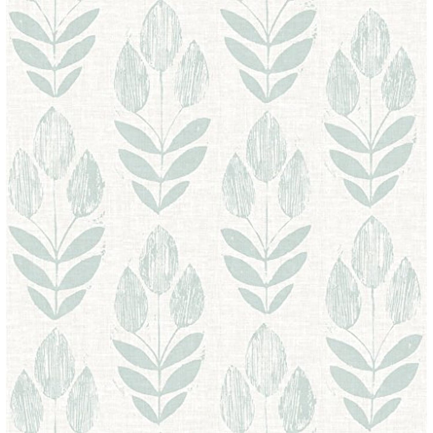 Brewster Home Fashion, Paperpro, Tulip Wallpaper, Teal FD24472