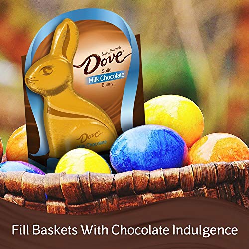 DOVE Milk Chocolate Solid Easter Bunny, 4.5 Ounce Exp: 10-2020