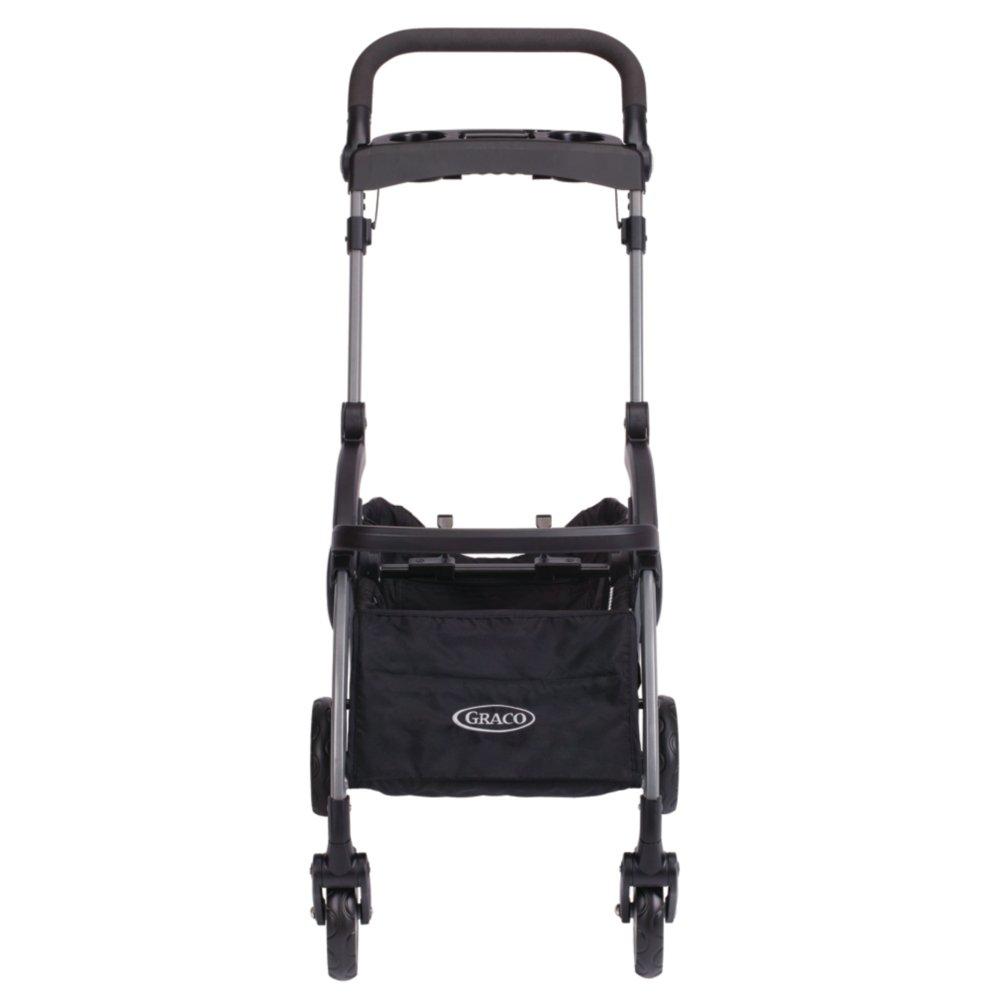 Graco SnugRider Elite Infant Car Seat Frame Stroller, Black