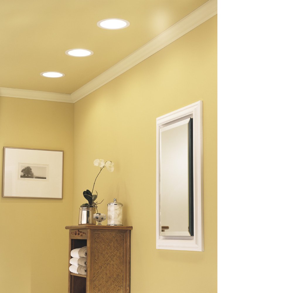 Broan-Nutone 744LEDNT Recessed Fan and Light Combo for Bathroom and Home, EN..