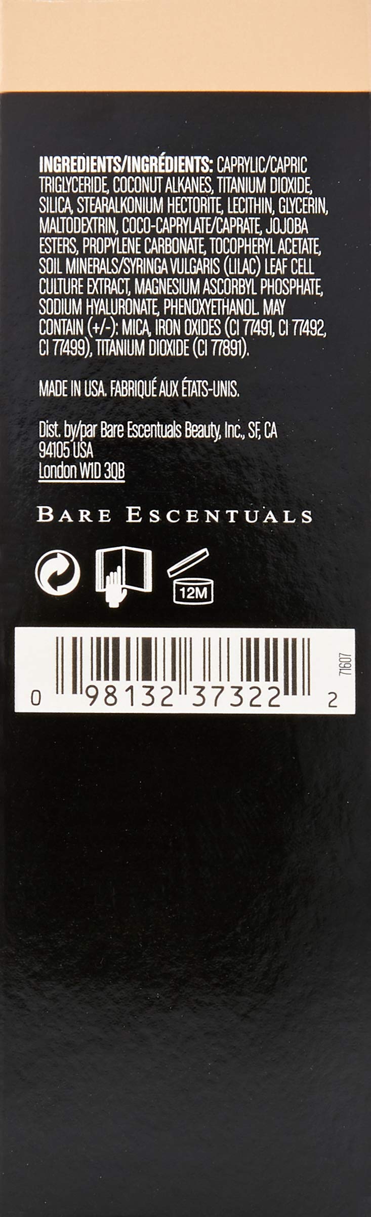 BareMinerals bareSkin Liquid Foundation and Pure Brightening Serum, SPF 20, Bare Shell 02, 1 Ounce
