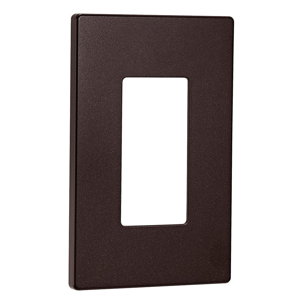 3 pk EATON PJS26RB-SP-L Designer 2-Gang Screwless Wallplate, Oil Rubbed Bronze