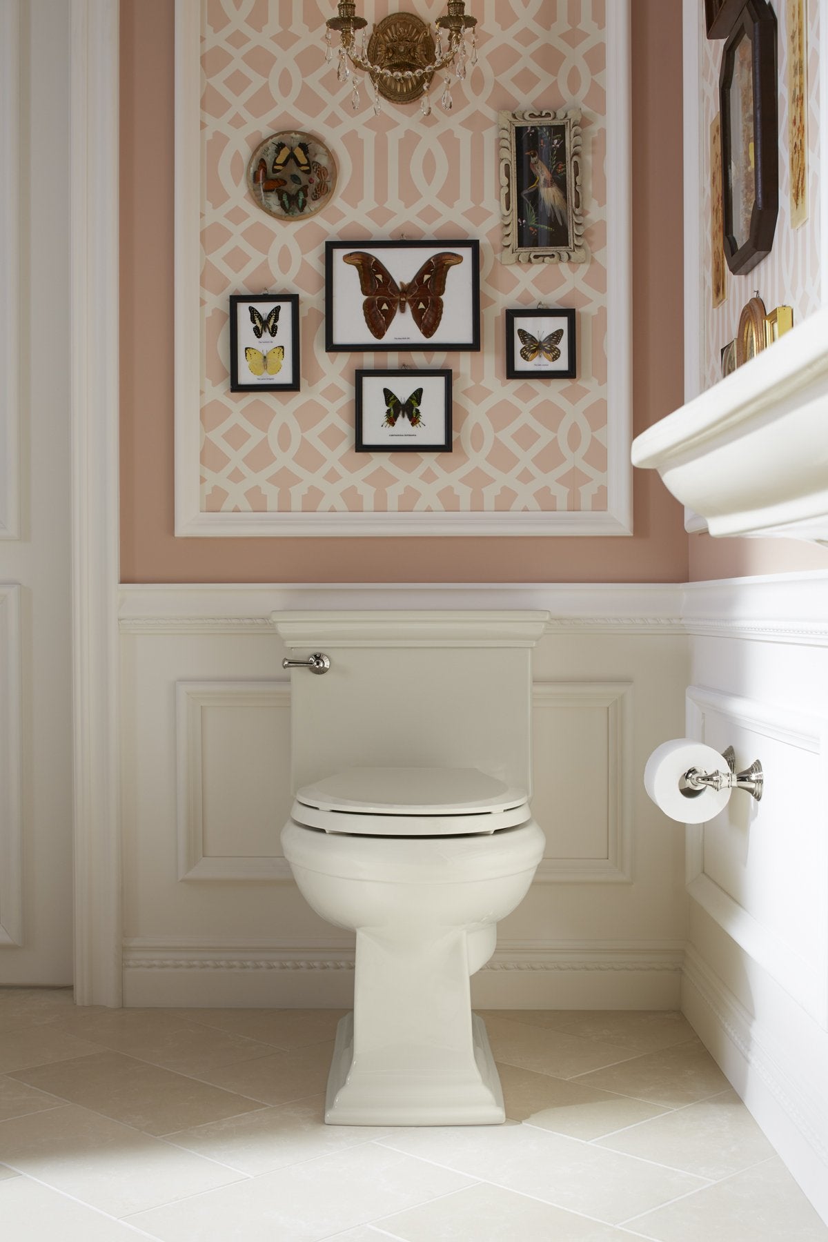 KOHLER K-10554-SN Devonshire Toilet Tissue Holder, Vibrant Polished Nickel