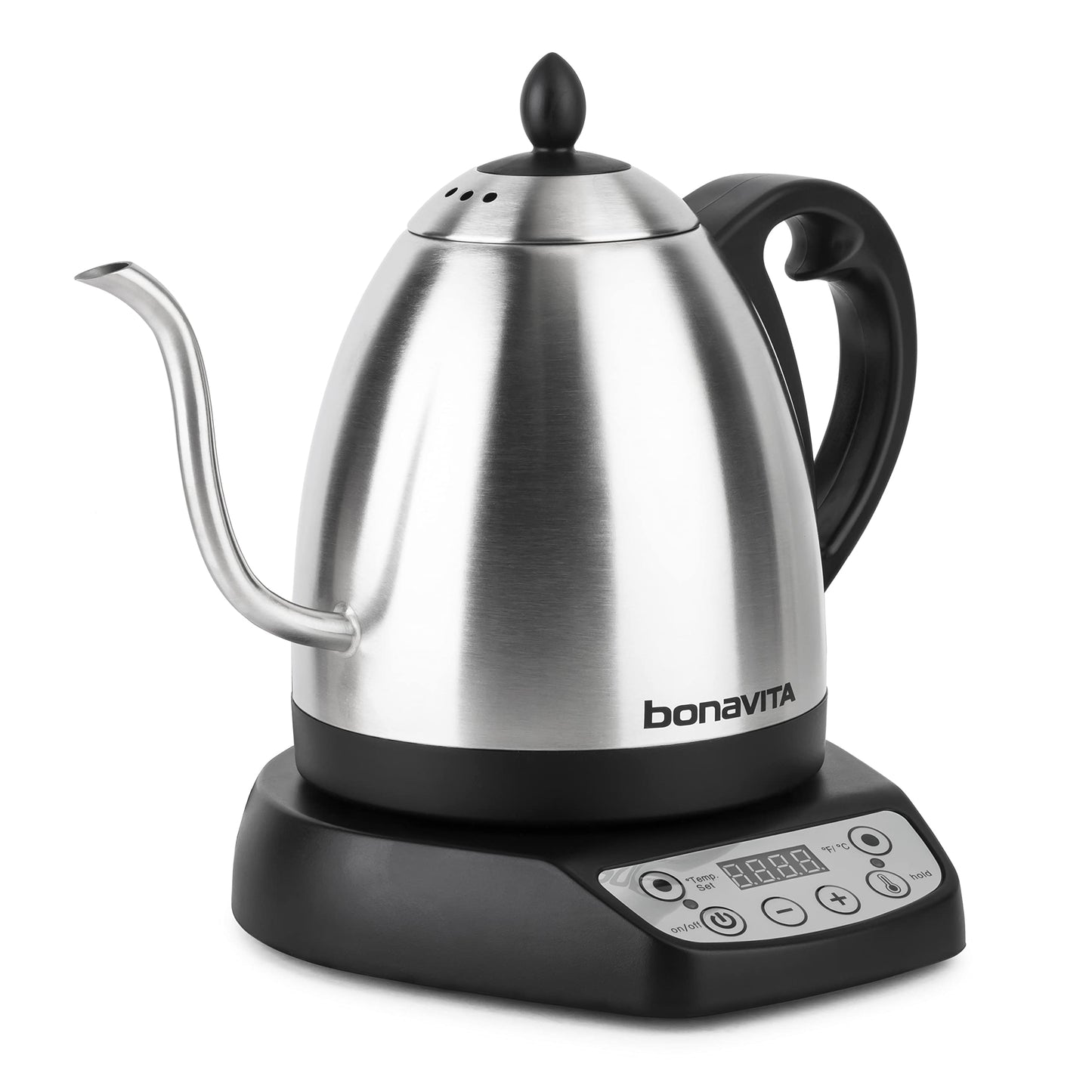Bonavita 1L Digital Variable Temp Gooseneck Electric Kettle Stainless Steel NEW
